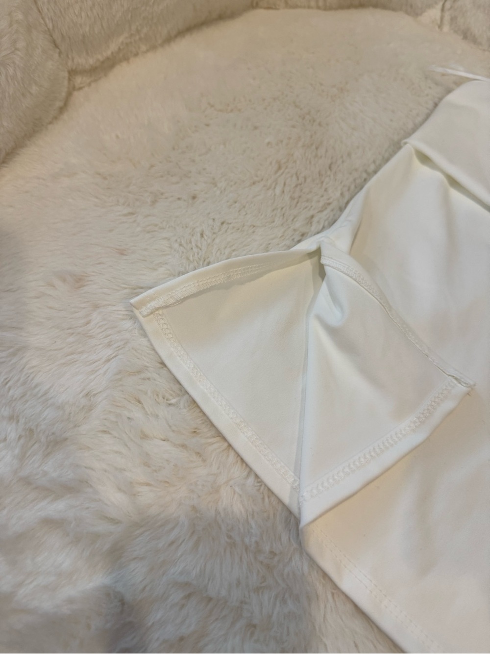 White Strapless Bandeau Top - Picture 2 of 3